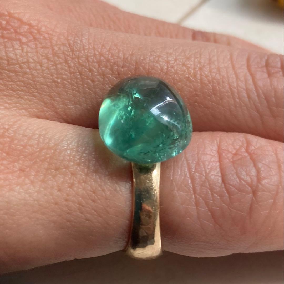 トルマリン 17.5ct カボション ルース