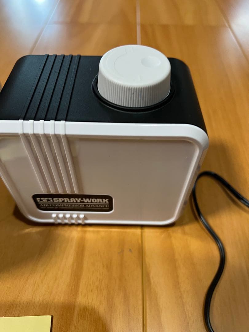 タミヤ コンプレッサーアドバンス スプレーワーク エアーブラシ 1回