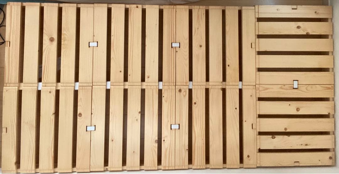 【ゆきまる】ベルメゾン パレットベッド 8枚