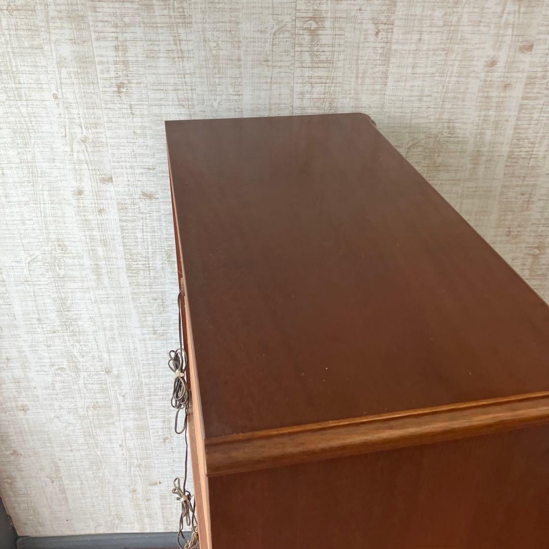 アンティーク TAKEDOMI 木製ガラスキャビネット ショーケース 飾り棚