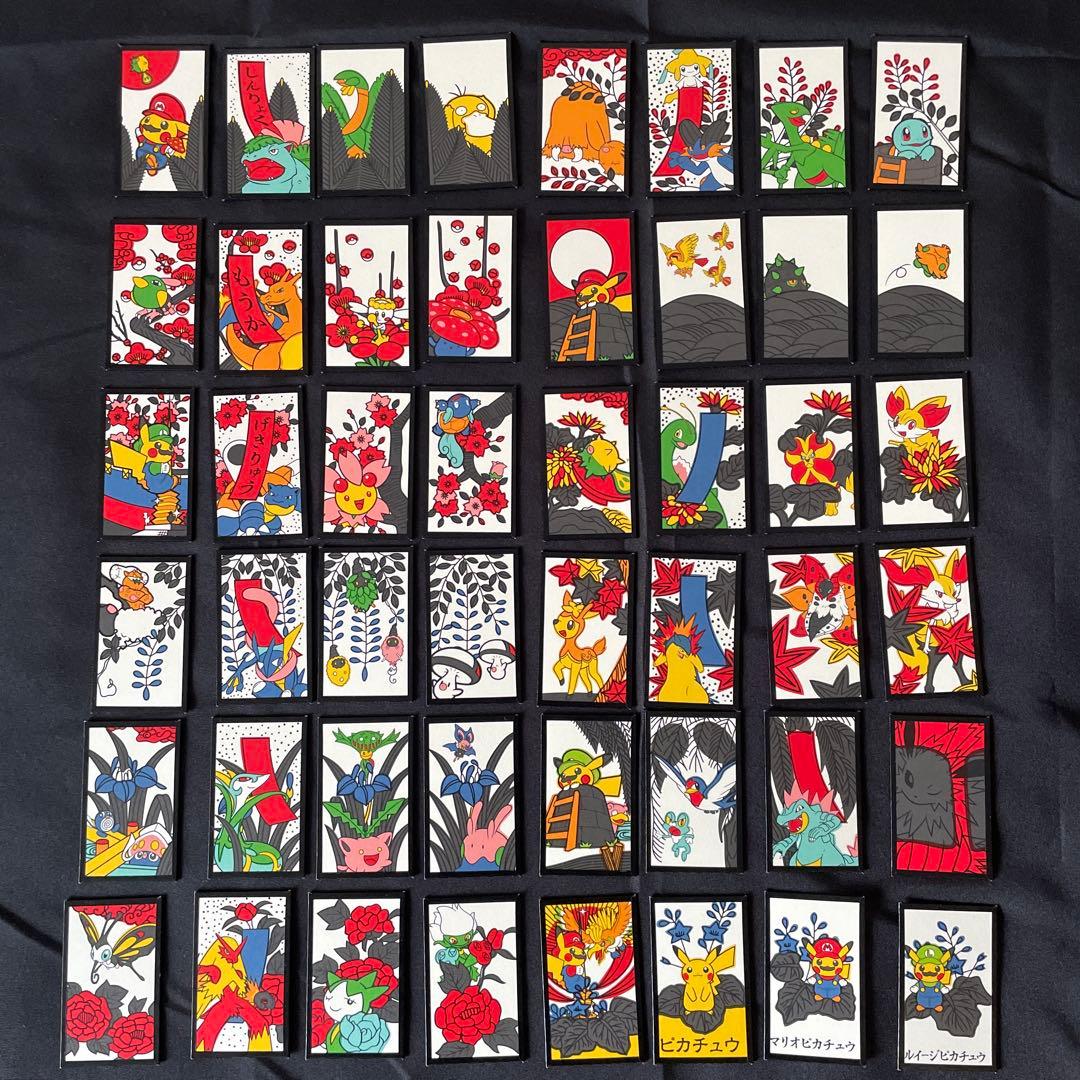 ぬ*い様 マリオピカチュウ 花札 ポケモン - メルカリ