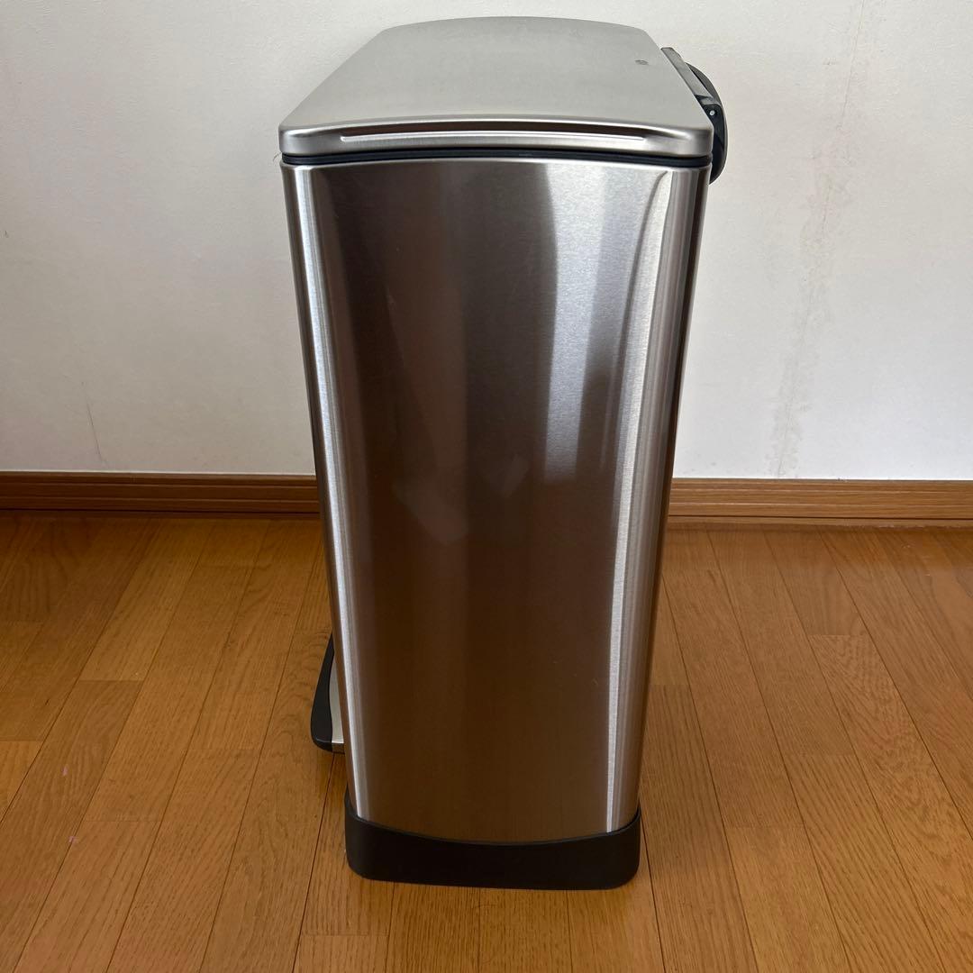 ゴミ箱 シルバー ブラック ペダル EKO ニトリ