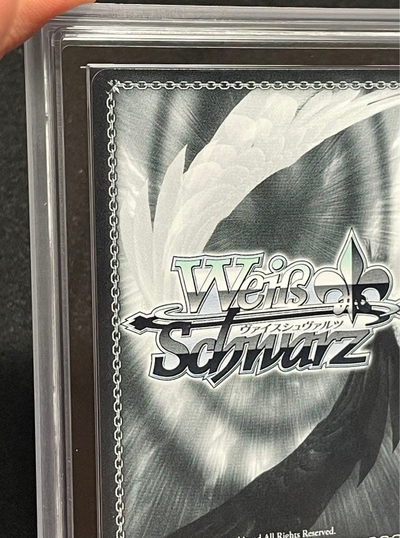 【ARS鑑定10＋】街明かりと冬の街 雪花ラミィ SSP サイン 箔押し 完美品