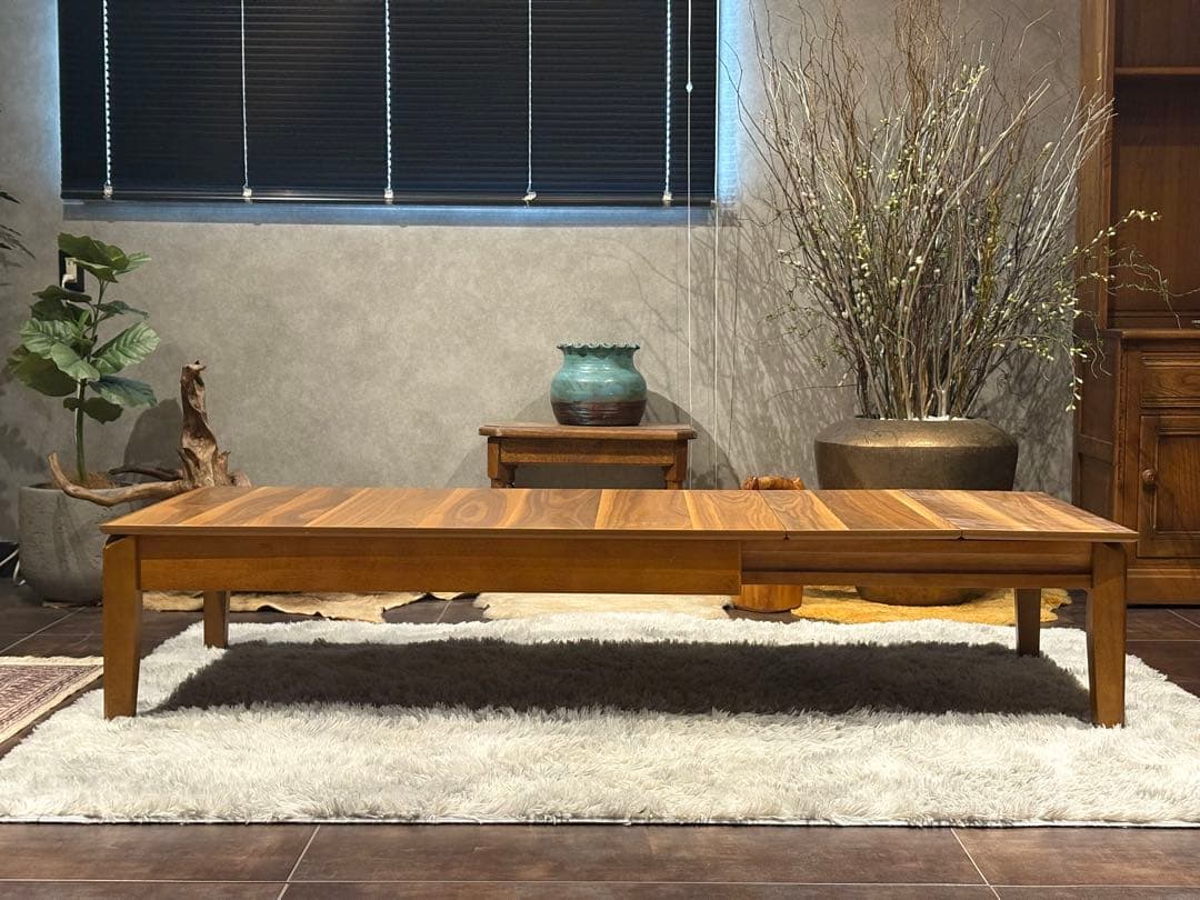 希少　ローテーブル　センターテーブル　エクステンションテーブル　ビンテージ　IR