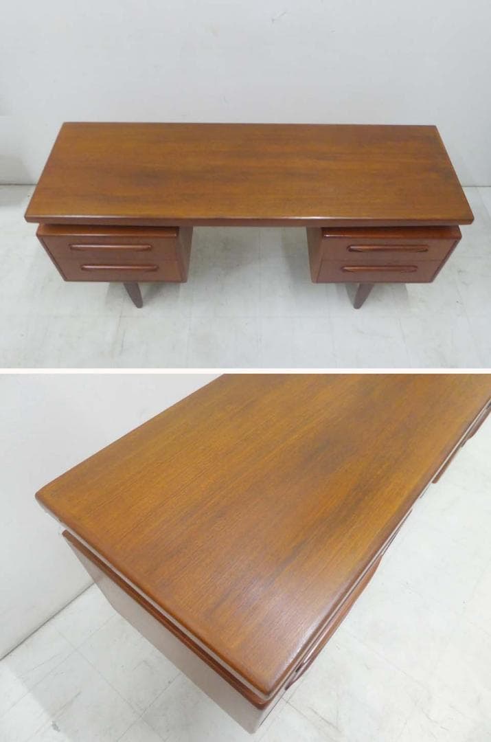 ■G-PLAN ジープラン■New Fresco ヴィンテージ デスク 机 両袖