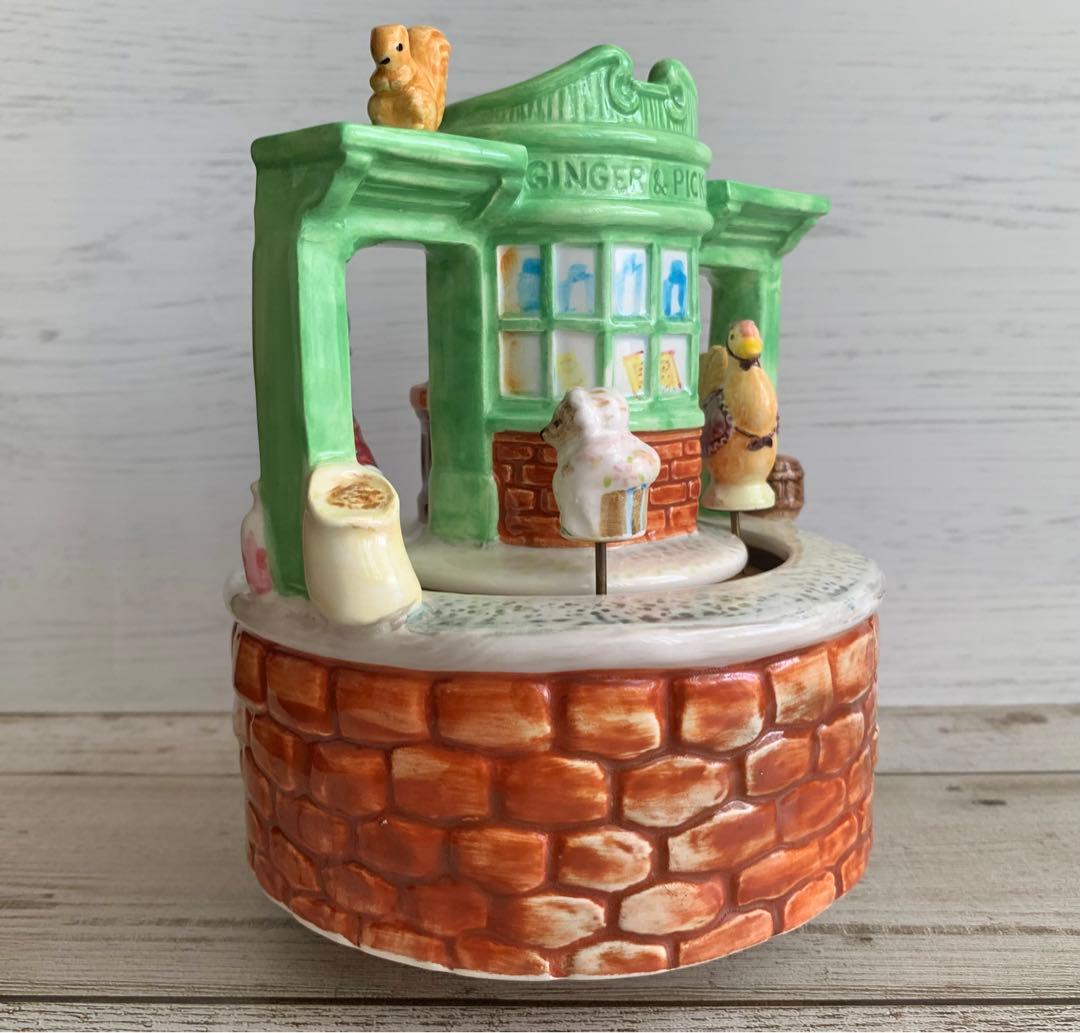 ジンジャーとピクルスのお店 二重回転オルゴール ピーターラビット