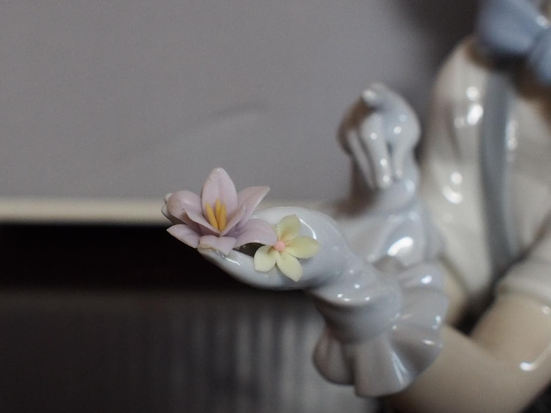 ★　LLADRO リヤドロ ピエロの手品 人形 フィギュリン 共箱 ・美品
