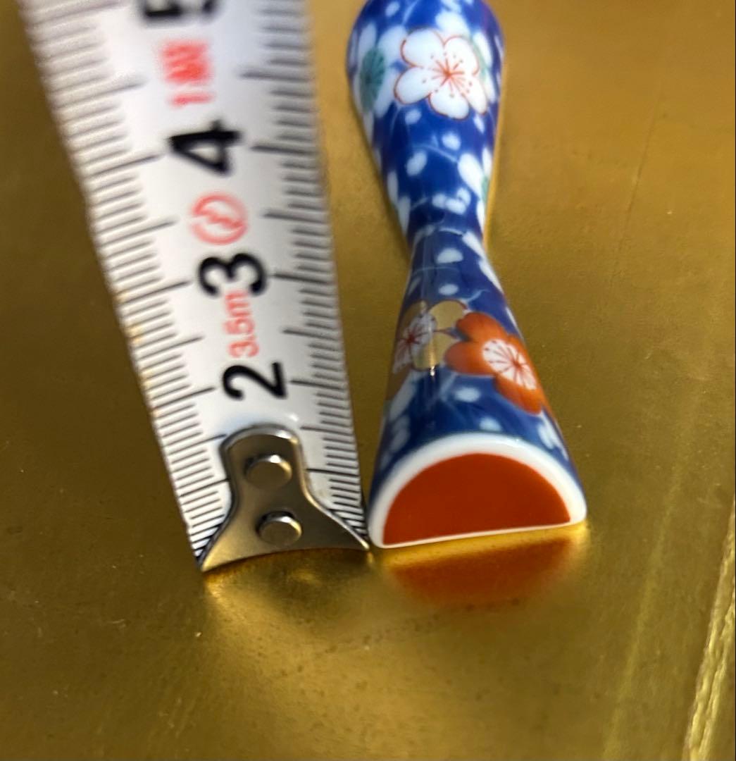 香蘭社　　箸置き　花柄箸置き5個セット　桐箱付き　未使用