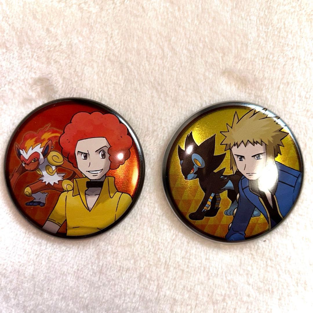 ポケモン オーバ デンジ 缶バッジ ジムリーダー - メルカリ