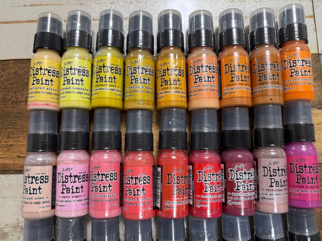 Tim Holtz Distress Paint 60本セット (新品54本)