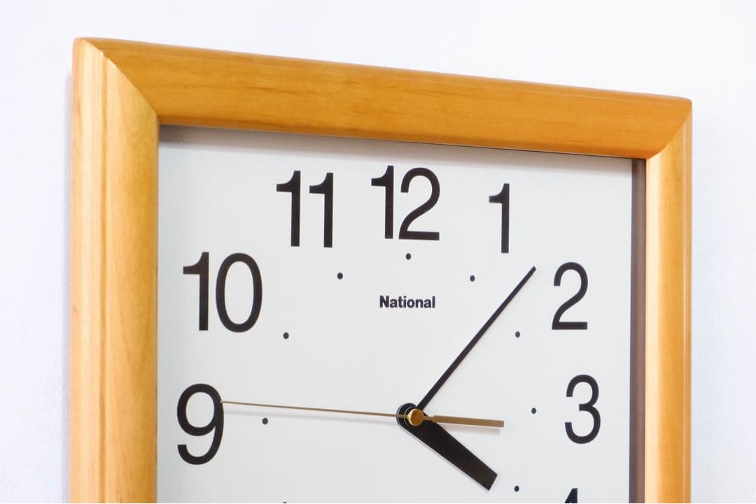 掛け時計　ポストモダン　ミッドセンチュリー　ヴィンテージ　national