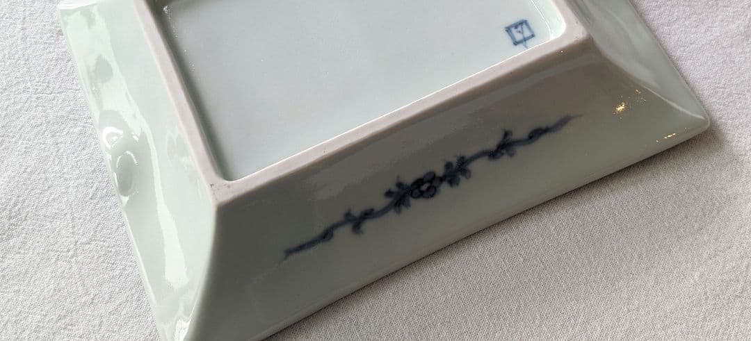 定価9万円✨作家　器　小物入　銀彩唐草文　エスプレッソ　碗皿　シノワズリ　骨董品