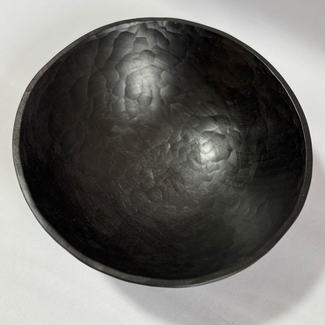 【新品未使用】三谷龍二さん 黒漆 山桜　ボウル