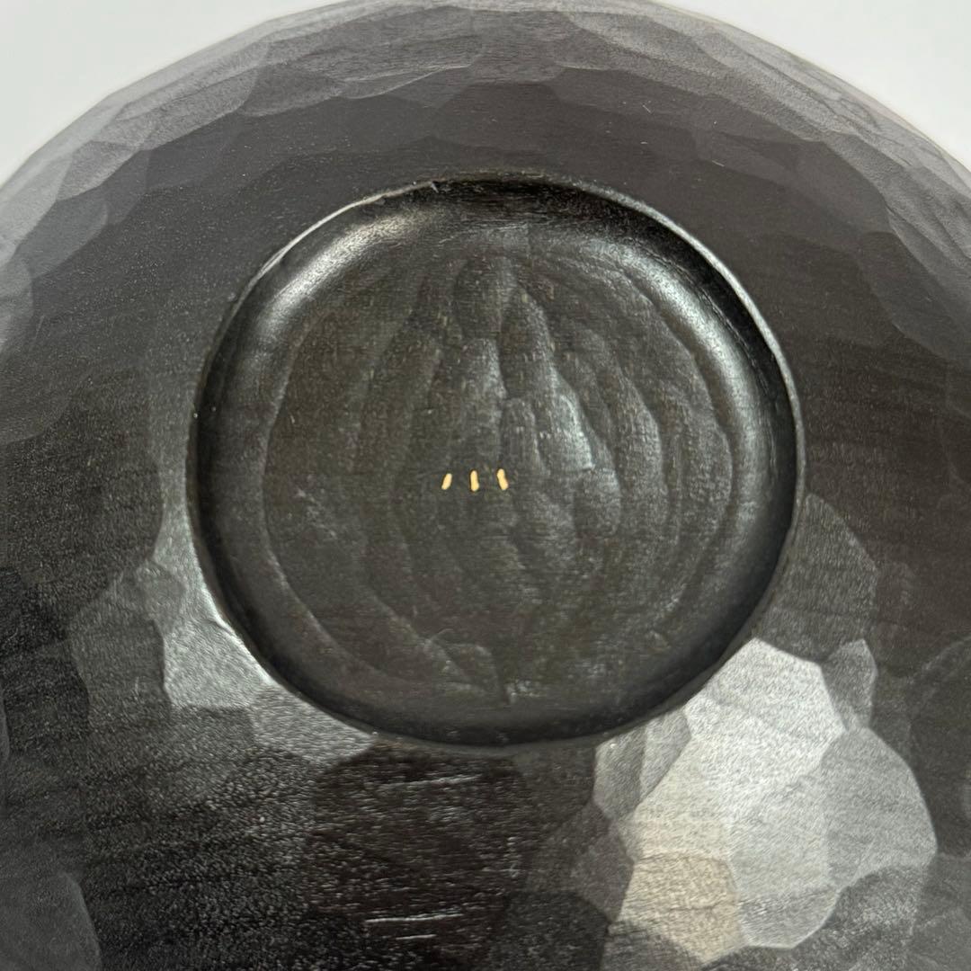 【新品未使用】三谷龍二さん 黒漆 山桜　ボウル