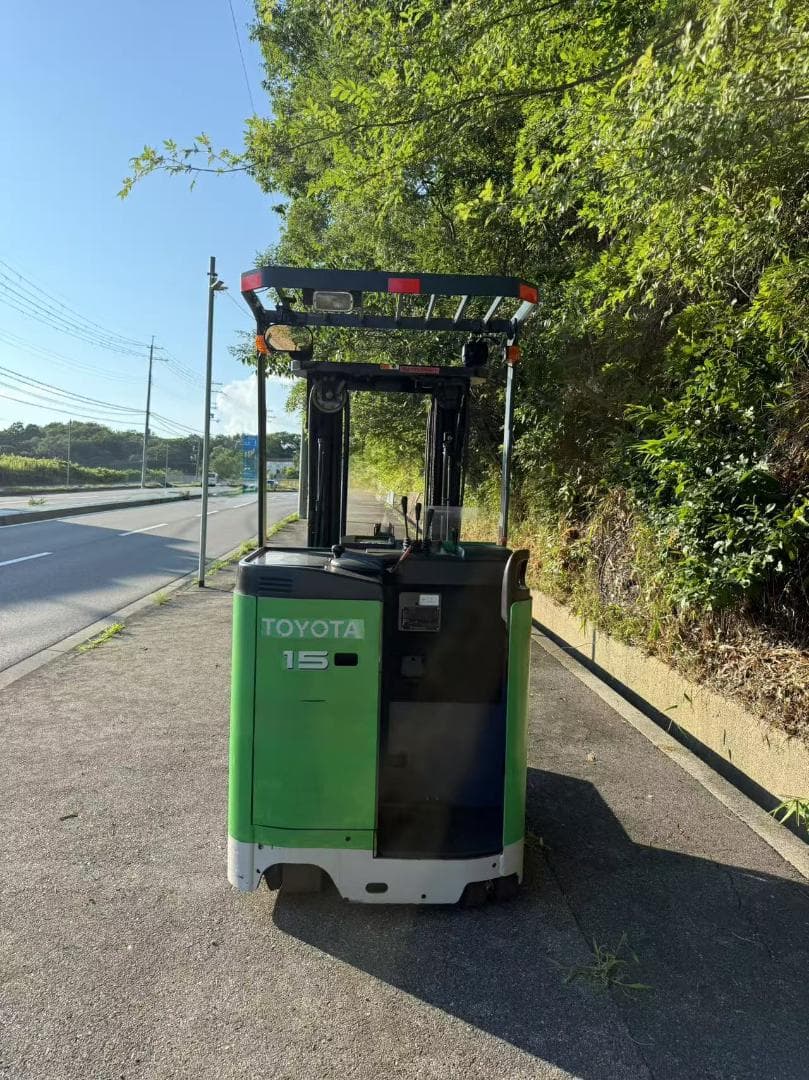 トヨタ電動フォークリフト7FBR15揚高3500MM19211H(A314)