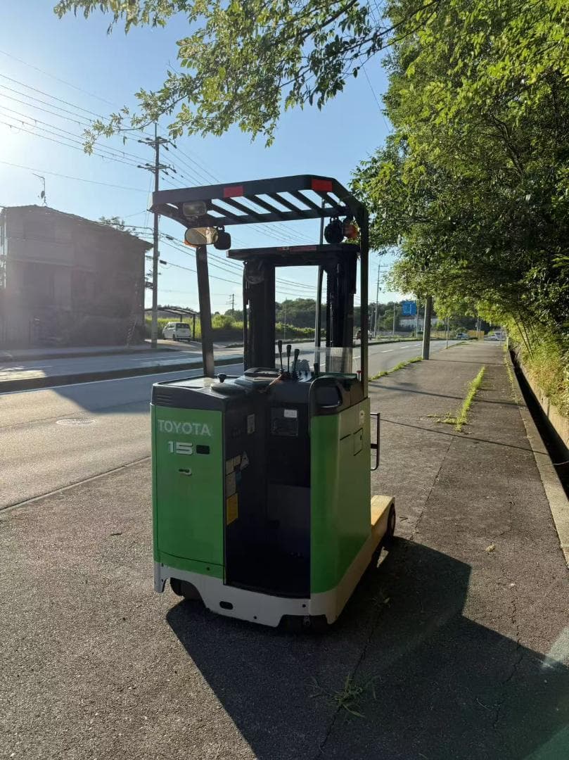 トヨタ電動フォークリフト7FBR15揚高3500MM19211H(A314)