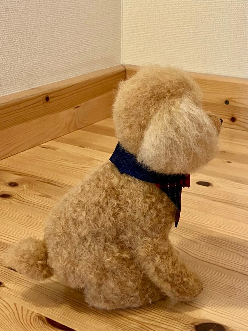 羊毛フェルト プードル ぬいぐるみ