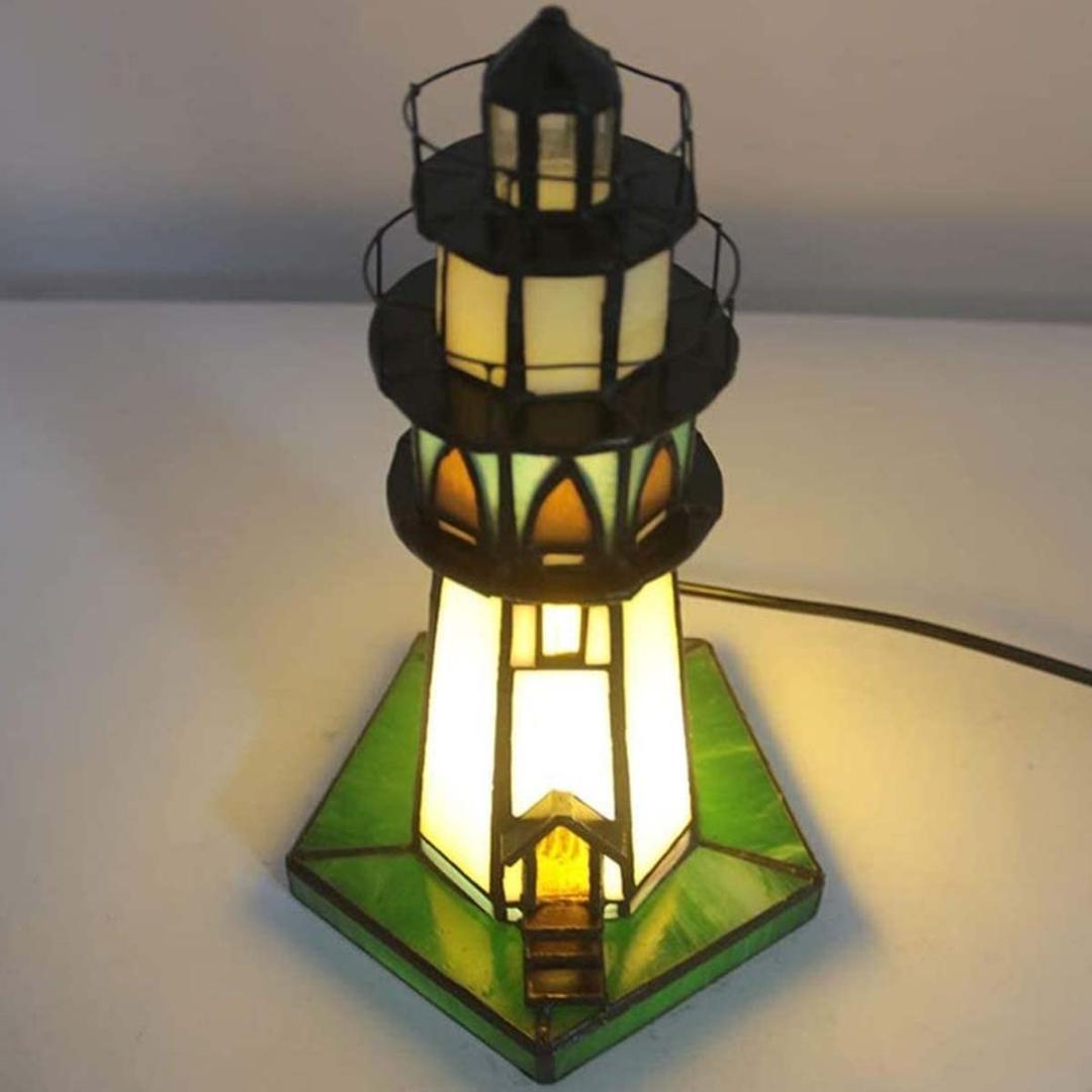 照明 ライト 灯台 ステンドグラス おしゃれ