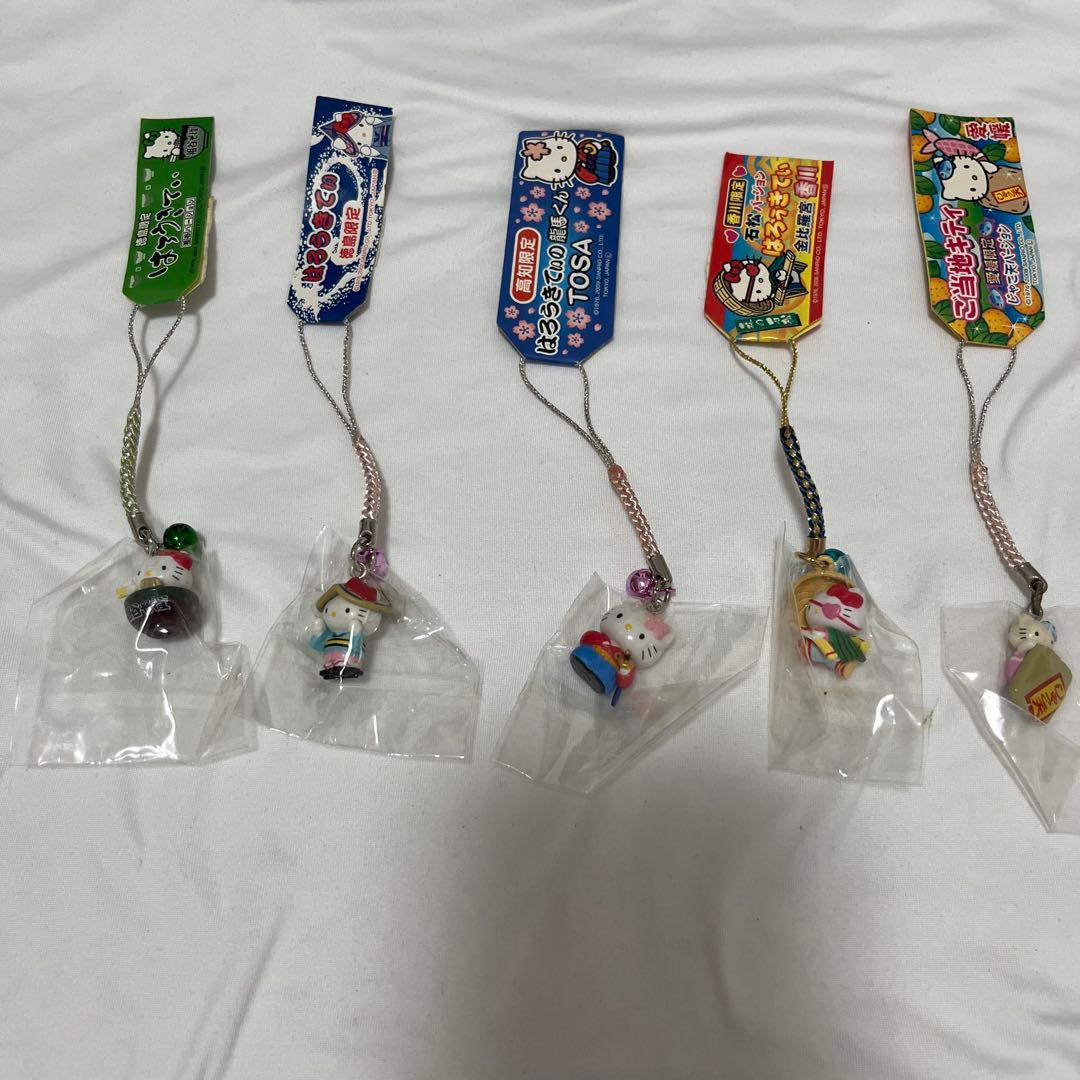激レア　ハローキティ　ご当地キティ ストラップ　根付　まとめ売り