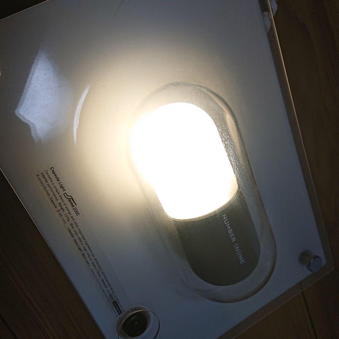 NUMBER (N)INE カプセルライト jamo2000 ブラック