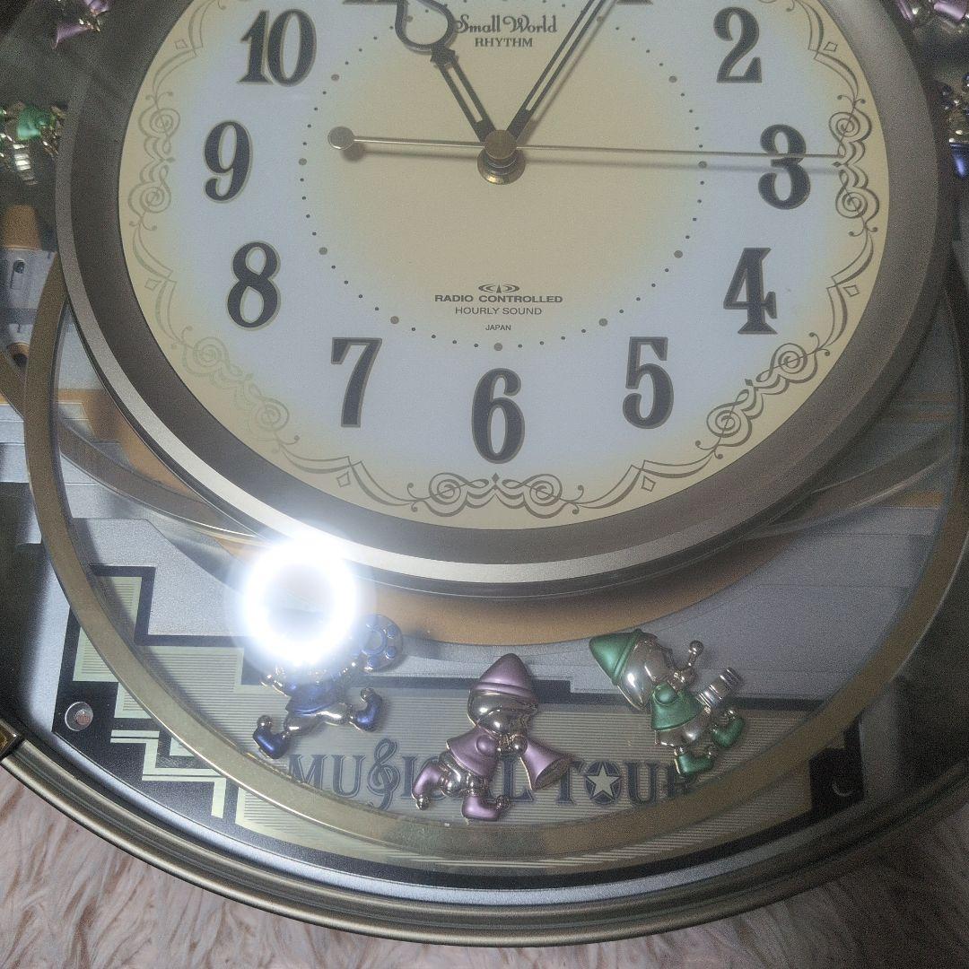 掛け時計 スモールワールド　４MN410RH　からくり時計