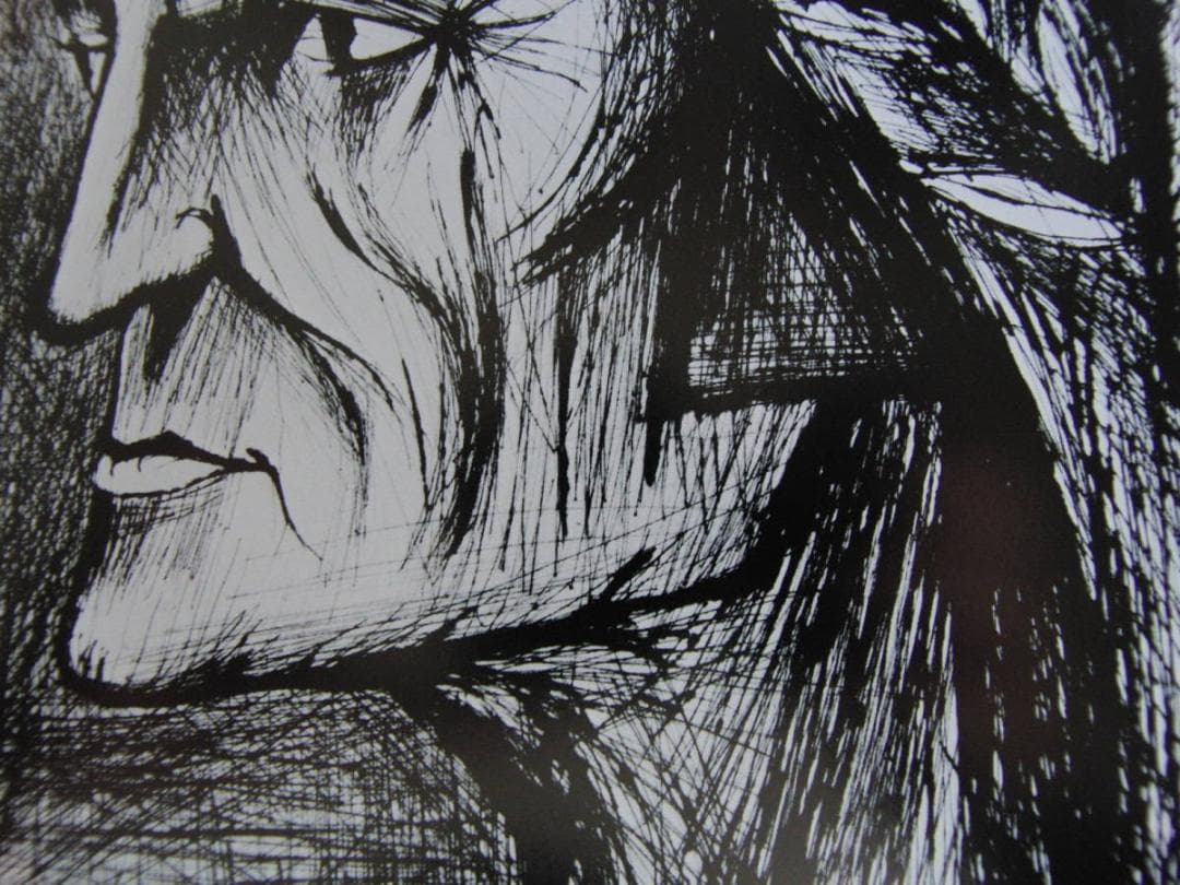 ベルナール・ビュッフェ【Dante】希少な額装用画集より、厳選、新品