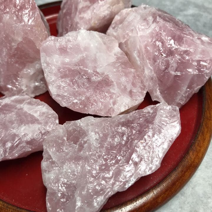 ★特別ご提供★氷のようなローズクォーツ【ブラジル産紅石英ロッククリスタル】❤️