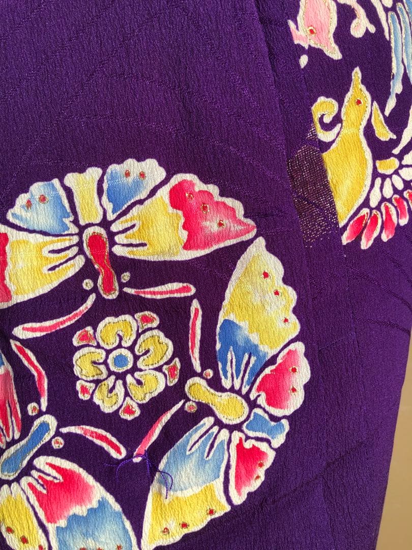 【マイスターメイド】かいまき　高級布団　縮緬　絹織物生地　白綿　極厚　未使用品！