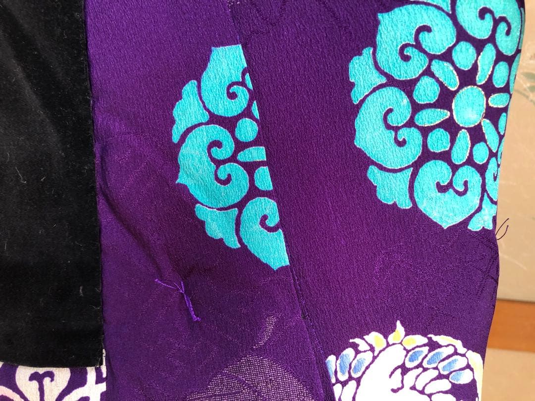 【マイスターメイド】かいまき　高級布団　縮緬　絹織物生地　白綿　極厚　未使用品！