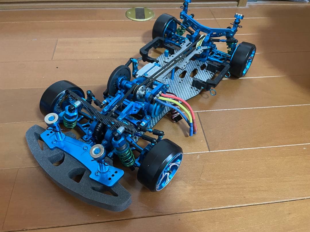 【希少/未走行】タミヤ TA-05 コンバージョン スクエア ホワイトカーボン