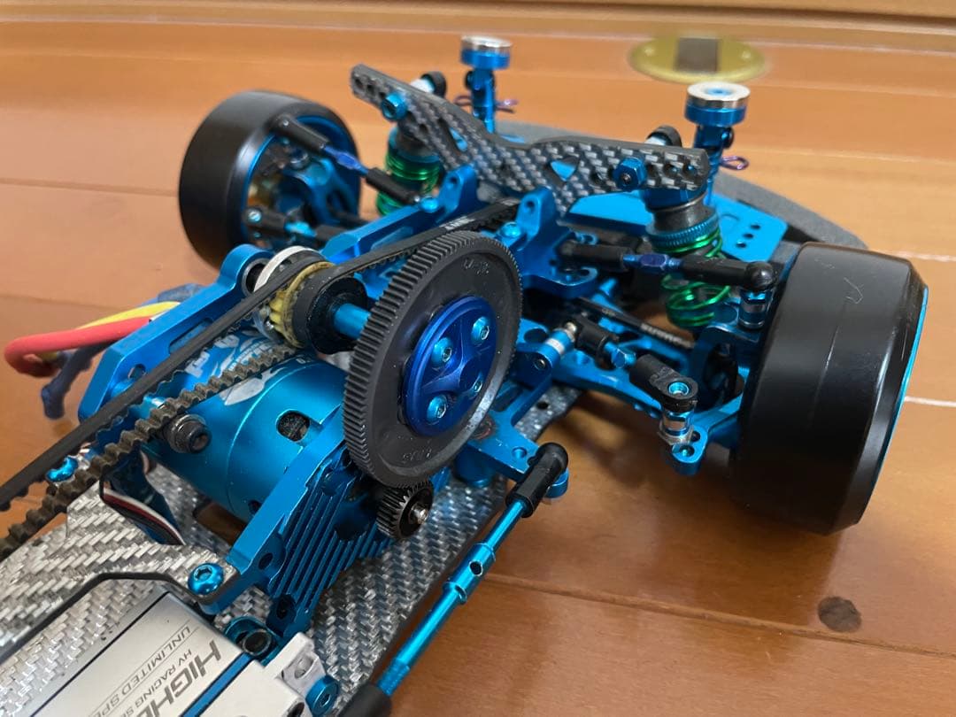 【希少/未走行】タミヤ TA-05 コンバージョン スクエア ホワイトカーボン