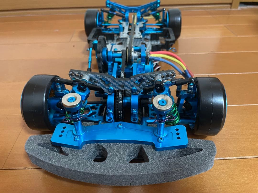 【希少/未走行】タミヤ TA-05 コンバージョン スクエア ホワイトカーボン