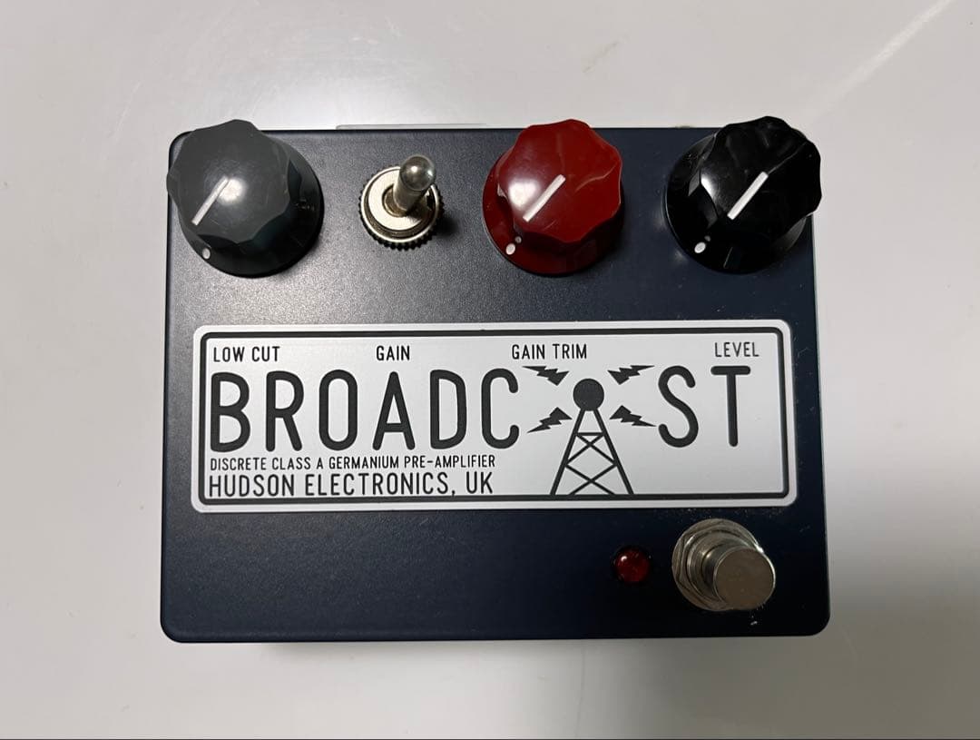 HUDSON ELECTRONICS BROADCAST ゲルマニウムプリ　試奏