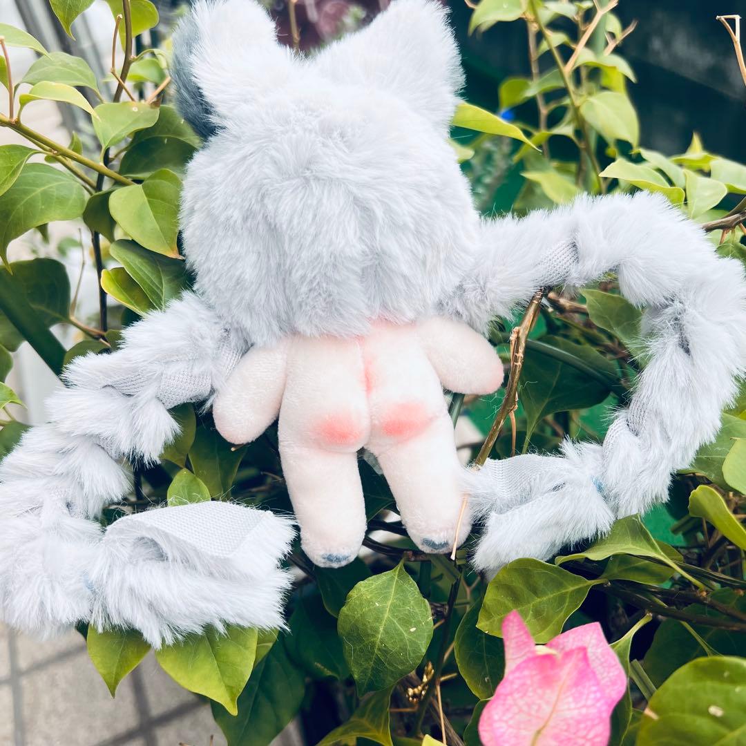 H*o様 自作ぬい 銀狼ちゃん 無属性ぬいぐるみ