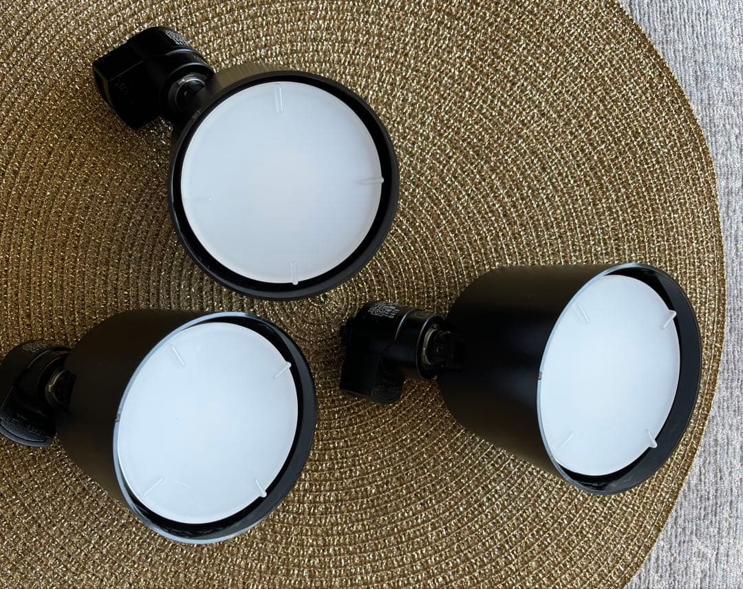 新品同様美品　ダクトレールライト　3個セット