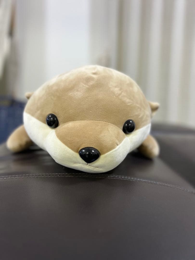 カワウソ　ぬいぐるみ　ハッピーマリン　特賞　新江ノ島水族館 新江ノ島水族館 カワウソ ぬいぐるみ ハッピーマリン - メルカリ