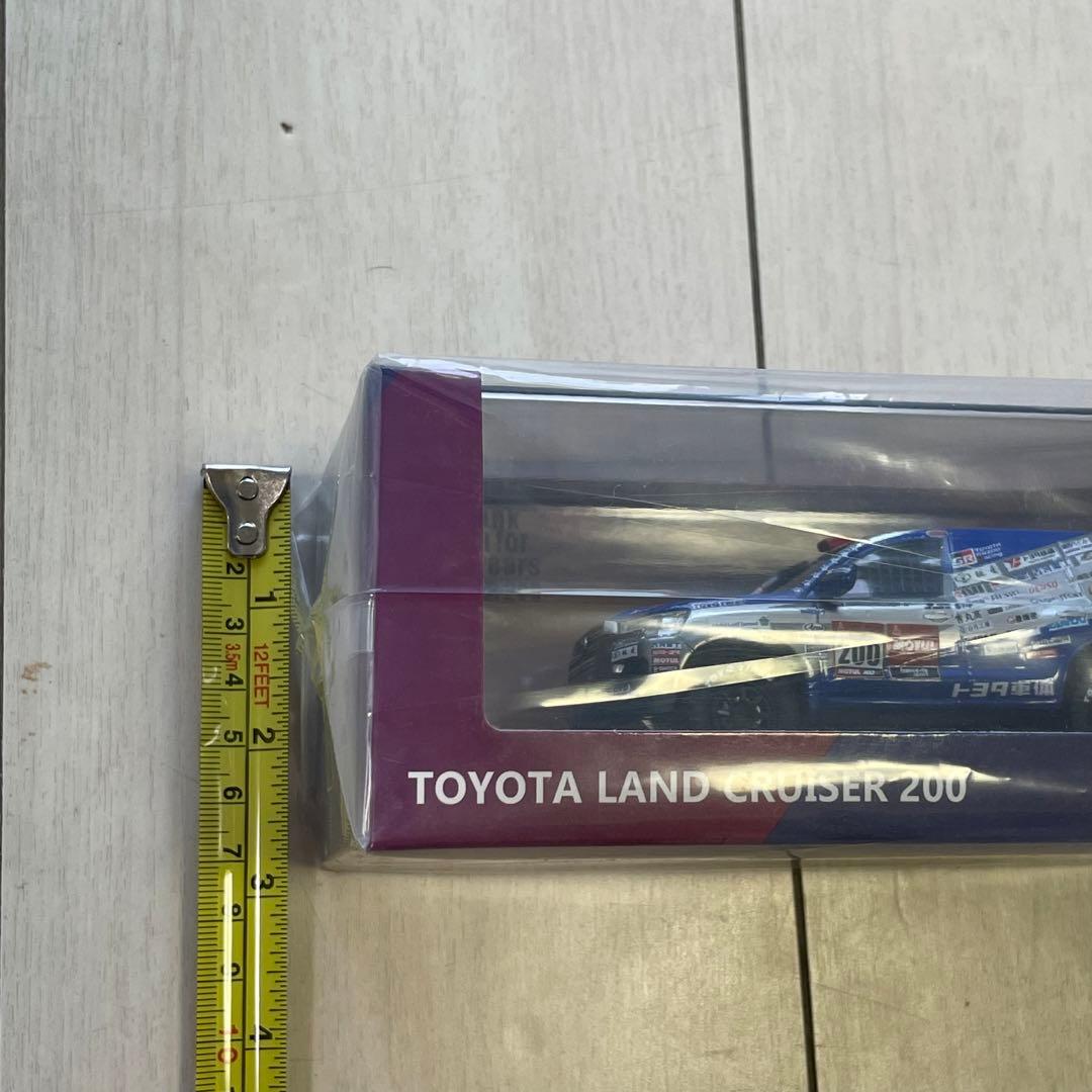 トヨタ ランドクルーザー 200 ダカールラリー 2022 ミニカー 1/43