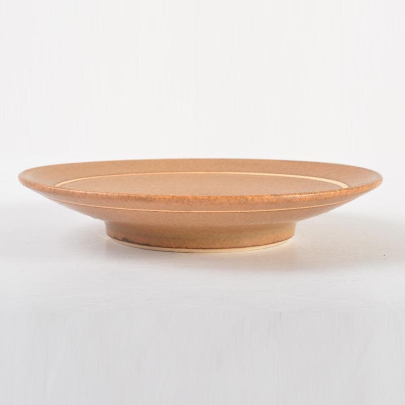 茶道具　山田喆造　伊羅保釉　銘々皿　五客　共箱　C　6272