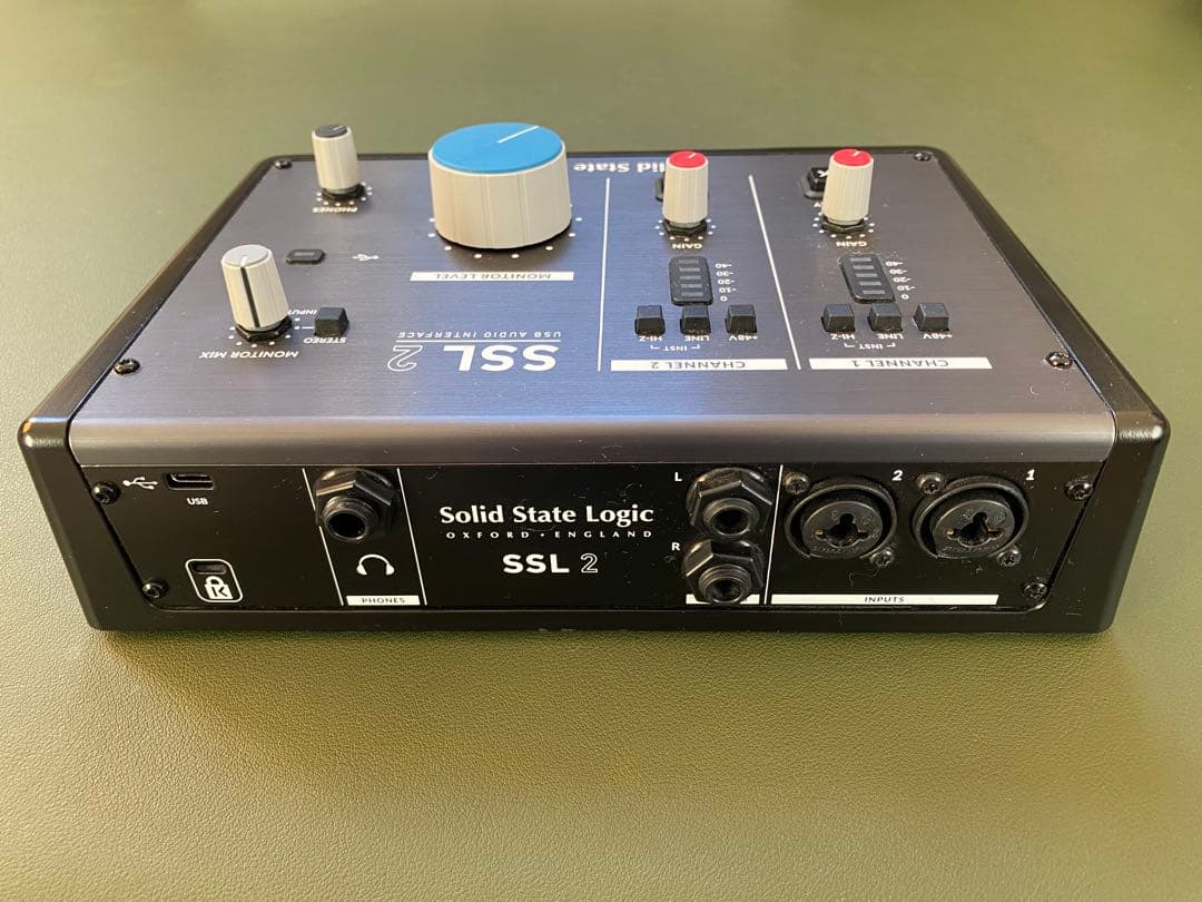 Solid State Logic SSL2 オーディオインターフェイス