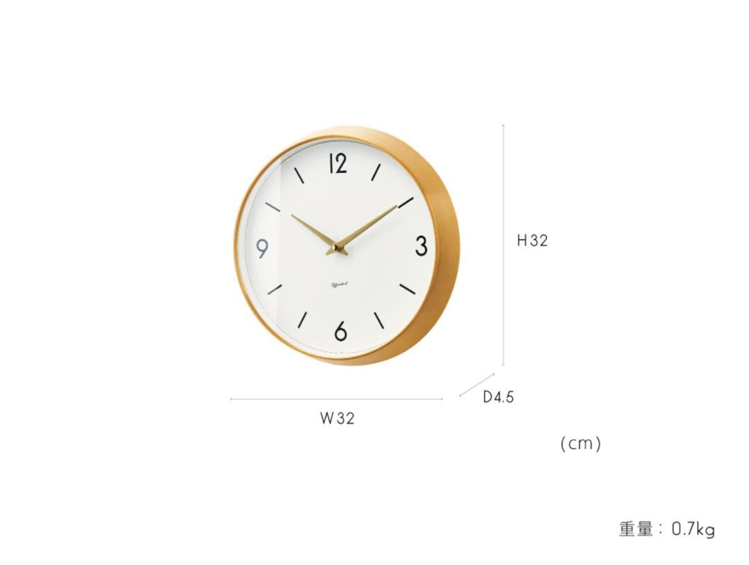 最終値下げ　Etreu エトル ウォールクロック　時計