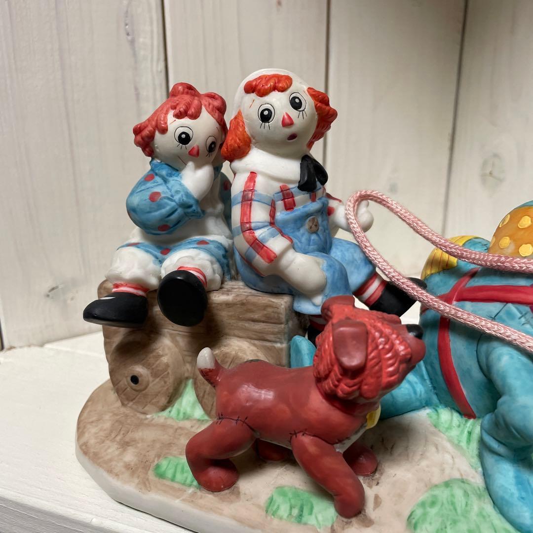 348♡ラガディ・アン＆アンディ　置物　フィギュア　キャメル　アーサー　貴重レア