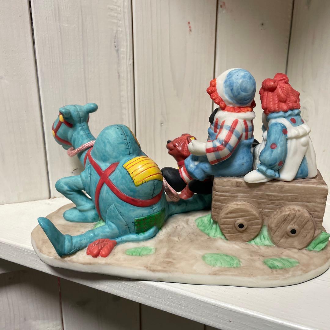 348♡ラガディ・アン＆アンディ　置物　フィギュア　キャメル　アーサー　貴重レア
