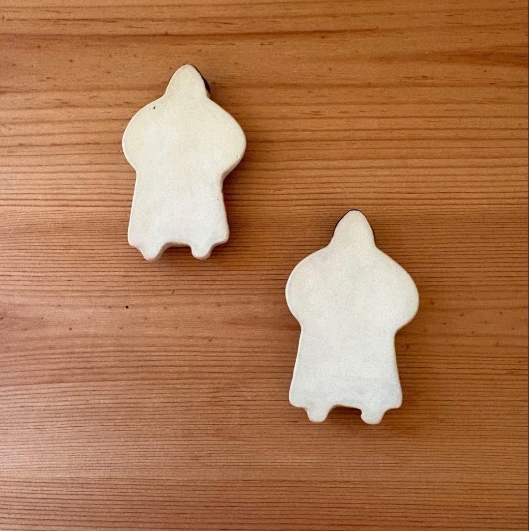 五月女京子　お相撲さん箸置き　2個セット