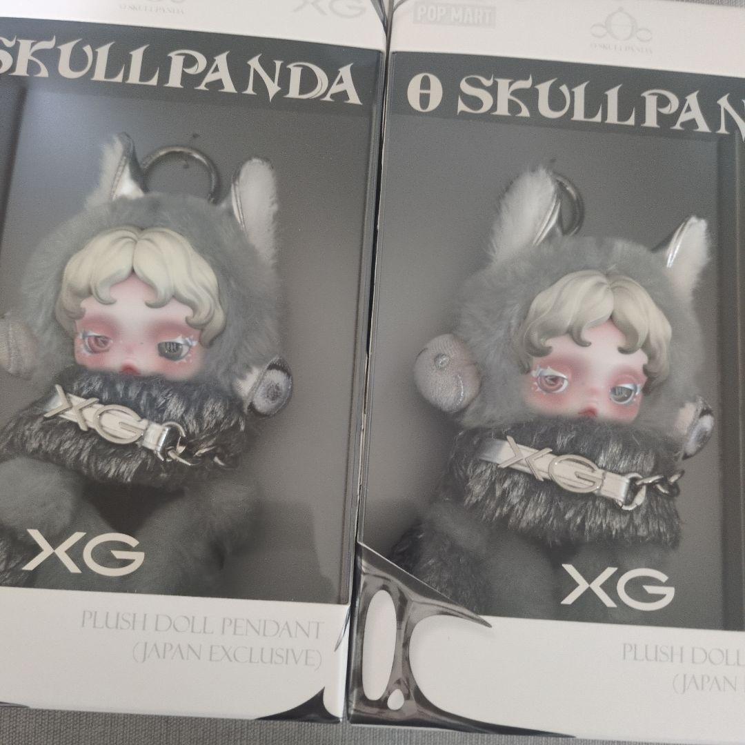 正規品] SKULLPANDA XG ぬいぐるみペンダント 2体セット - メルカリ