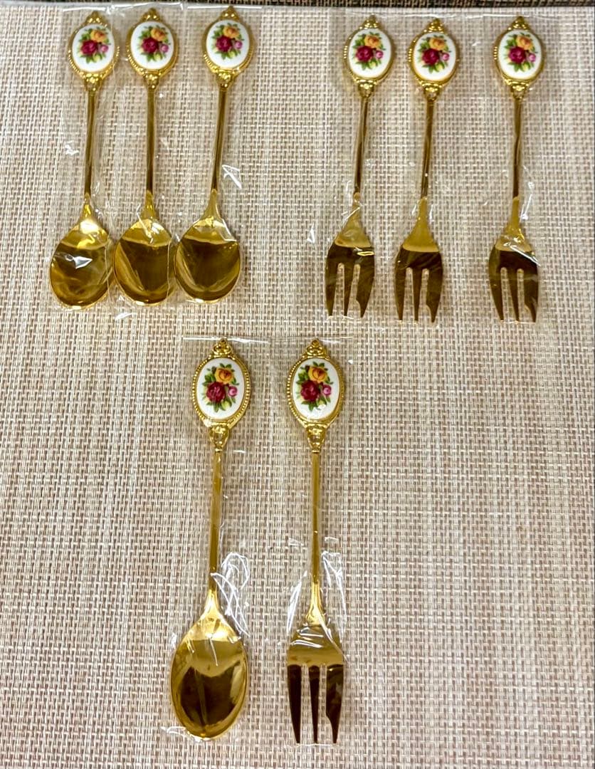   オールドカントリーローズ カトラリーセット