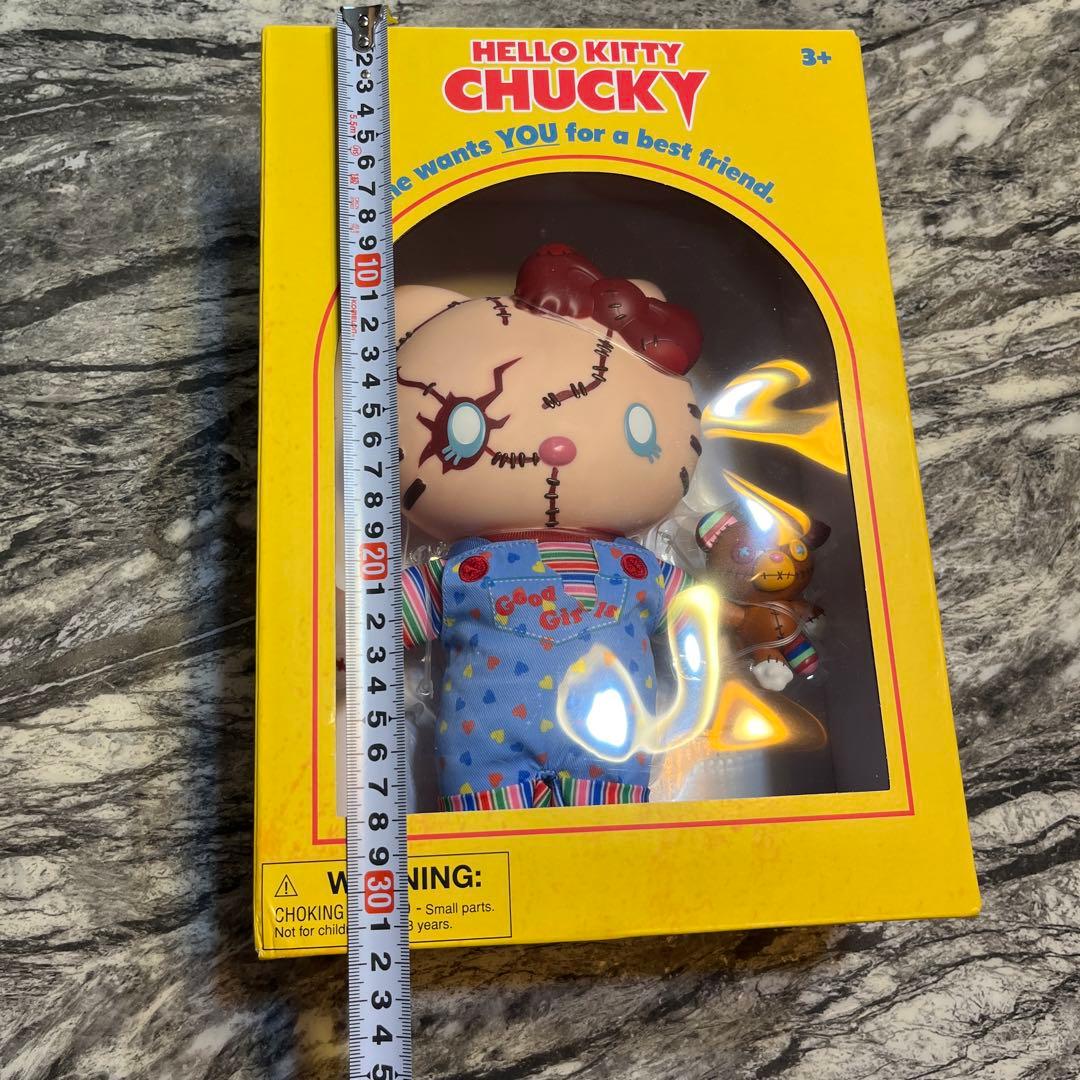 新品 ハローキティ チャッキー ぬいぐるみ フィギュア サンリオ 海外限定