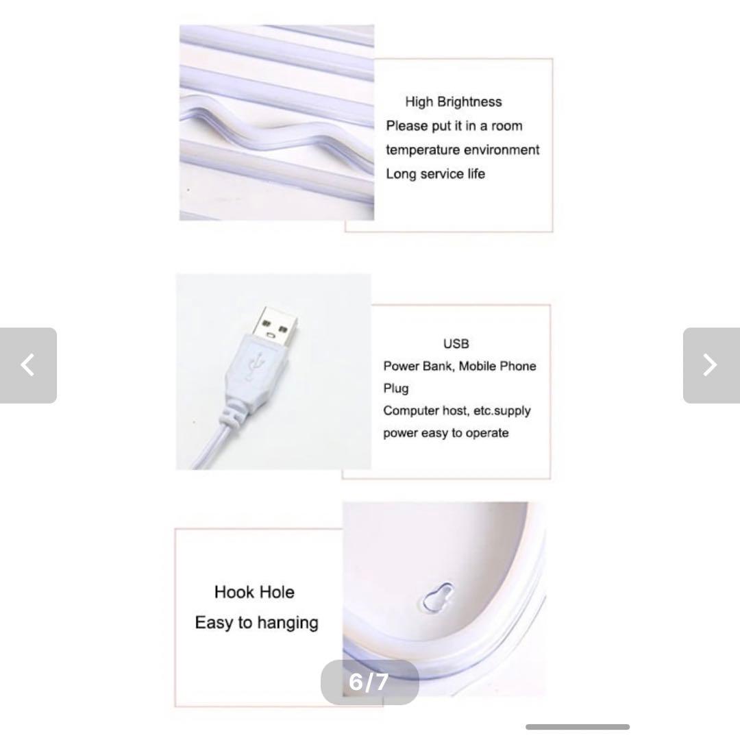 特大 LEDライト ネオンサイン 看板 スマイリーフェイス スマイル