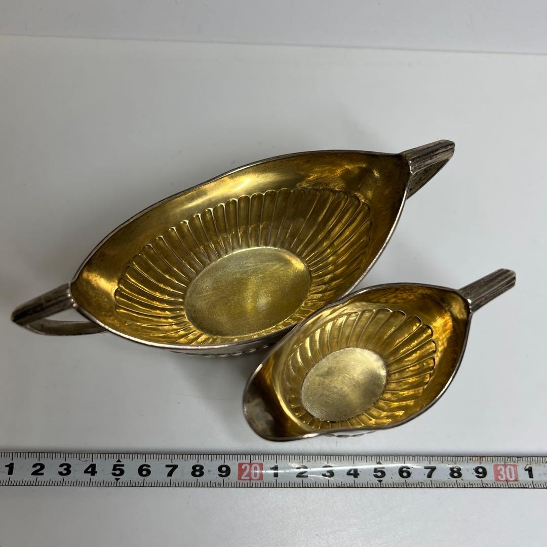 ライオンホールマーク　銀製　ティーセット　509g 東さ8-0131☆2F