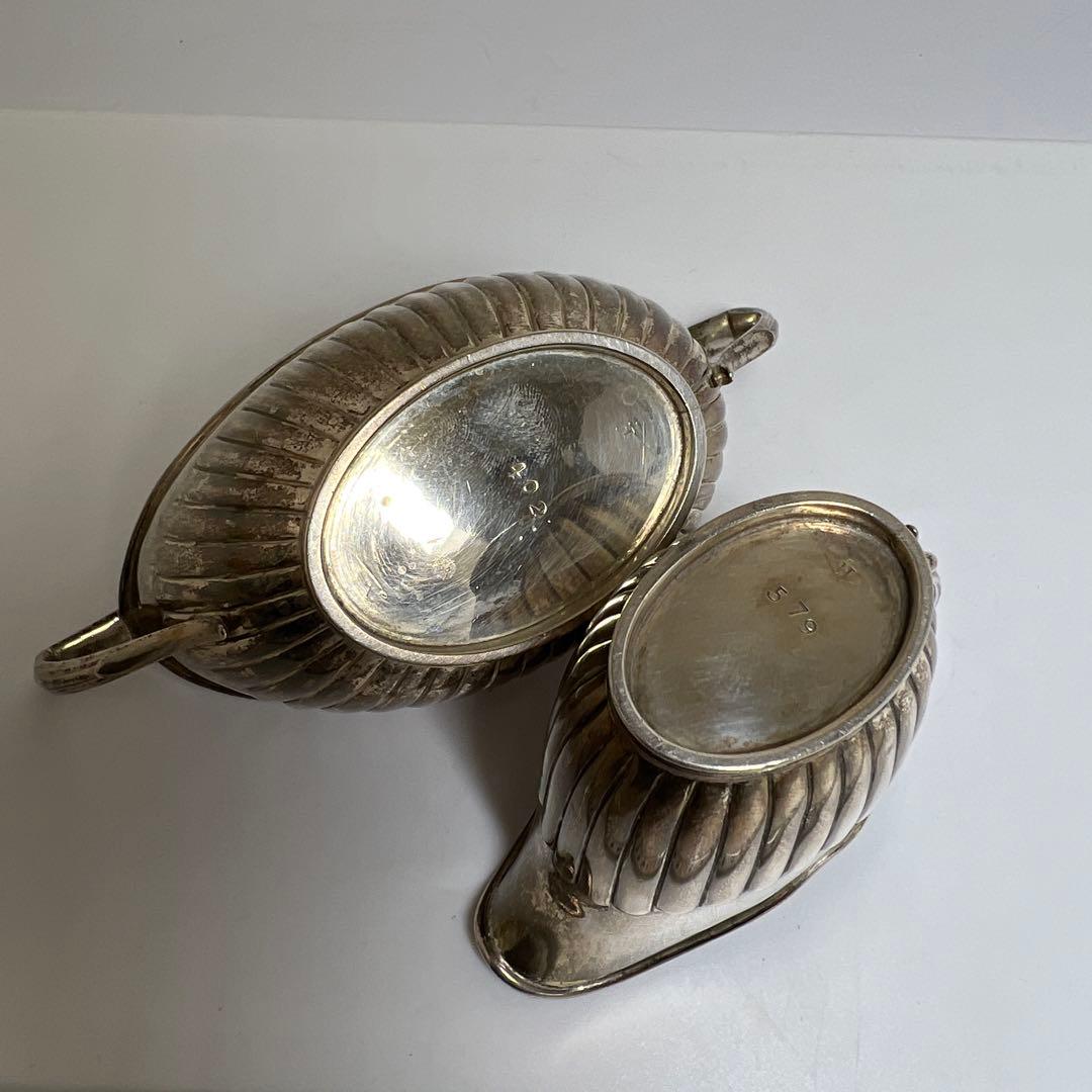 ライオンホールマーク　銀製　ティーセット　509g 東さ8-0131☆2F