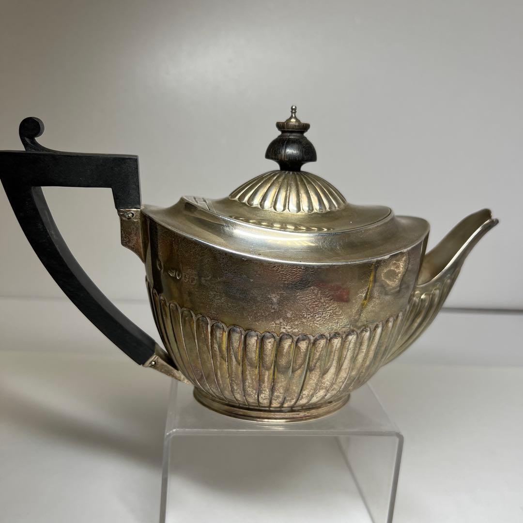 ライオンホールマーク　銀製　ティーセット　509g 東さ8-0131☆2F